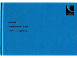 Livro Aircraft log book de Civil Aviation Authority (Inglês)