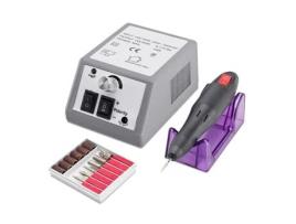Broca elétrica para unhas, profissional, máquina para manicure, pedicure, caneta, kit de ferramentas para arte em unhas, tiras de brocas ZHIKE