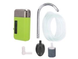 Bomba de oxigênio por indução TMISHION Bomba de oxigênio com detecção de bombeamento de água 3 modos com luz LED para lavagem das mãos TMISHION