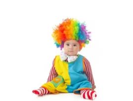 Fantasia de palhaço de circo para bebê