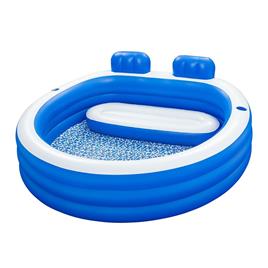 Bestway Piscina Inflável Redonda 54422 Splash Paradise 231x219x79 Cm