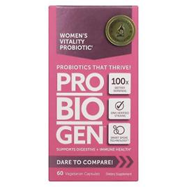 ProBioGen Probiótico de Vitalidade Feminina probiótica probiótica, 60 Caps (Pacote de 1)