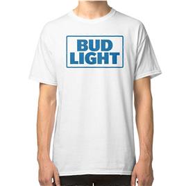 RockShark T-shirt AZUL BUD BUD LIGHT Branco XXXL