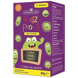 Natures Aid Kidz Pro-5 (Microbiótico Diário), 90g