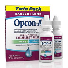 Colírio para Alívio de Alergia Opcon-a, 0.5 Fl Oz X 2 Ea