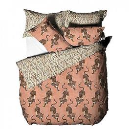 Conjunto de capa do edredom tigre tibetano furn Mostarda amarela King