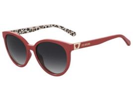 Óculos de Sol de Mulher MOSCHINO LOVE Rede Vermelho (56/17/145 cm)