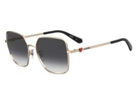 Óculos de Sol de Mulher MOSCHINO LOVE Dourado (56/17/140 cm)