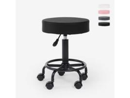 Banco Giratório Esteticista Acolchoada Ergonómica Ajustável Senzu SUPERSTOOL