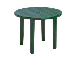 Mesa resina redonda 90 cm verde 4024v