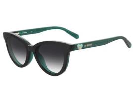 Óculos de Sol de Mulher MOSCHINO LOVE Verde (52/16/140 cm)