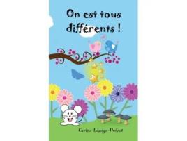 Livro On est tous différents ! de Carine Lesage-Prévot (Inglês)