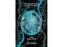 Livro Quest of the Broken Stone de Aj Ashton (Inglês)