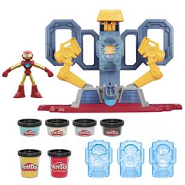 Play-doh Argila Man Armor Lab Marvel Ferro