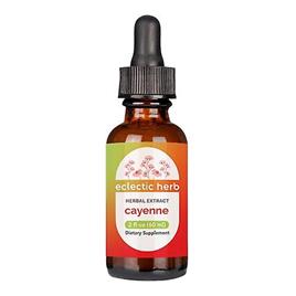 Eclectic Institute Erva Eclética Cayenne, 2 Oz com Álcool (Pacote de 1)