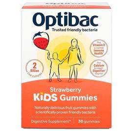 Optibac Strawberry Kids Gummies 30