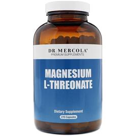 Dr. Mercola, L-treonato de magnésio, 270 cápsulas