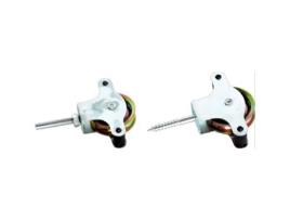 Amig poleas   2  zincada roldana plastico tirafondo 40 (caja 25 unidades)