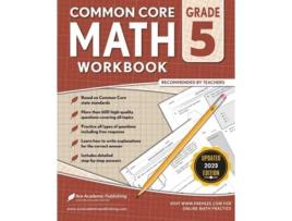 Livro Common Core Math Workbook Grade 5 de Ace Academic Publishing (Inglês)