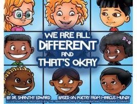 Livro We Are All Different and That's Okay Dr Shanthy Edward (Inglês)