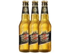 Cerveja Caixa de 24 unidades Miller Genuine Draft 33 cl (Caixa de 3 unidades)