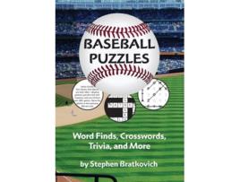 Livro Baseball Puzzles de Stephen Bratkovich (Inglês)
