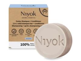 Niyok Champô Condicionador Sólido Sensível 80g