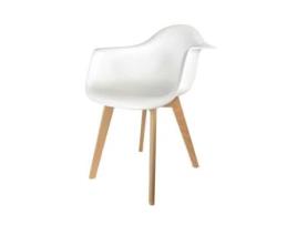 Poltrona escandinava infantil - Outros - Branco - Design minimalista - 1 lugar - Montagem fácil