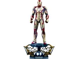 Figura Hot Toys IRON MAN 3 IRON MAN Mark Xlii Deluxe Figura de Ação em Escala 1:4