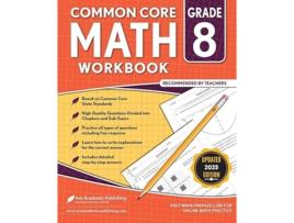 Livro Common Core Math Workbook Grade 8 de Ace Academic Publishing (Inglês)