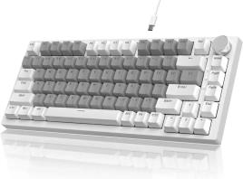 Teclado Mecânico Teclado para Jogos Teclado de Mesa Branco Cinzento Branco Versão Light AJAZZ AK820 HP Elite