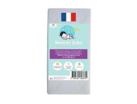 Colchão De Bebê Em Bambu - Easy Dort - 50x100 Cm - Densidade 25kg - Fibras De Poliéster Recicladas
