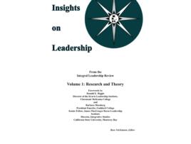 Livro Insights on Leadership, Volume 1: Theory and Research Russ Volckmann (Inglês)