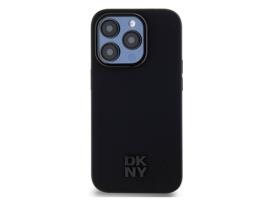 Capa Traseira Magsafe para iPhone 14 Pro DKNY Pele Sintética Preto