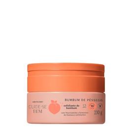 O Boticário Cuide-se Bem Pessegura Creme Esfoliante de Bumbum de Pêssego 230g