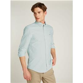 Camisa em popelina às riscas, Tommy Hilfiger