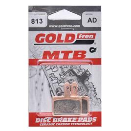 Goldfren Pastilhas De Freio A Disco Sinterizadas Gf-813 Ad Shimano Deore Ceramic Treatment 25 Unidades