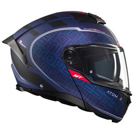Mt Helmets Capacete Modular Atom 2 Sv Destiny