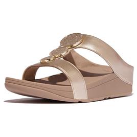 Fitflop Sandálias Halo Bead-circle Metallic H-bar