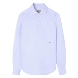 Silbon Camisa De Manga Comprida Sport Oxford 1/2