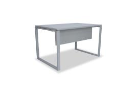 Secretárias de Escritório 1800x800x740mm Kclose Melamina Cinza / Cinza