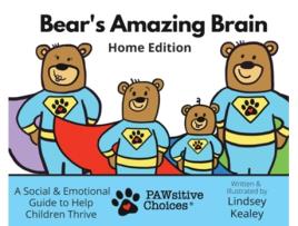 Livro Bear's Amazing Brain Lindsey Kealey (Inglês)