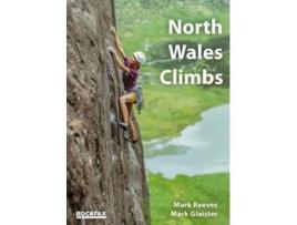 Livro North Wales Climbs de Mark Glaister (Inglês)