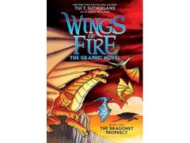Livro Wings of Fire The Dragonet Prophecy A Graphic Novel de Tui T Sutherland (Inglês - Capa Dura)