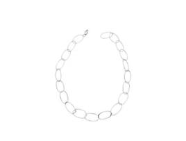 Gargantilha de Mil Correntes. 100% Prata 925. PLATA ÚNICA