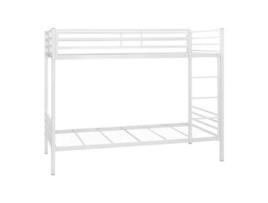 Beliche Mog Casa Completo Corrimão Escada Metálica Modelo Christian Tubular I-FLAIR Aço Metal Branco (96.5x208x164.5cm)