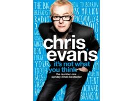 Livro It’s Not What You Think de Chris Evans (Inglês)