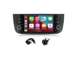 Ibeafilly Autorrádio Multimédia 6.2 Ecrã Gps Navi Para Fiat Grande Punto Linea 2012-2015 2go32go Com Câmara Traseira Hd