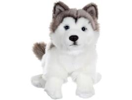 Brinquedo de pelúcia para cachorro Husky - GIPSY TOYS - Sentado, 25 cm