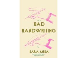 Livro Bad Handwriting de Sara Mesa (Inglês)